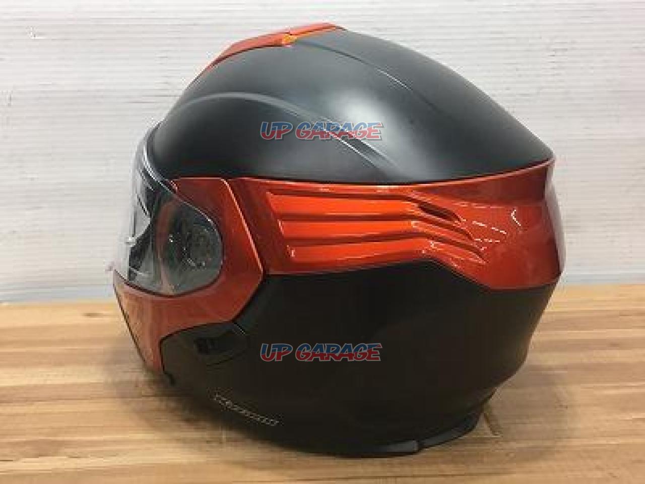 タイプシステムヘルメットOGK KABUTO KAZAMI Lサイズ  ;G-10001;