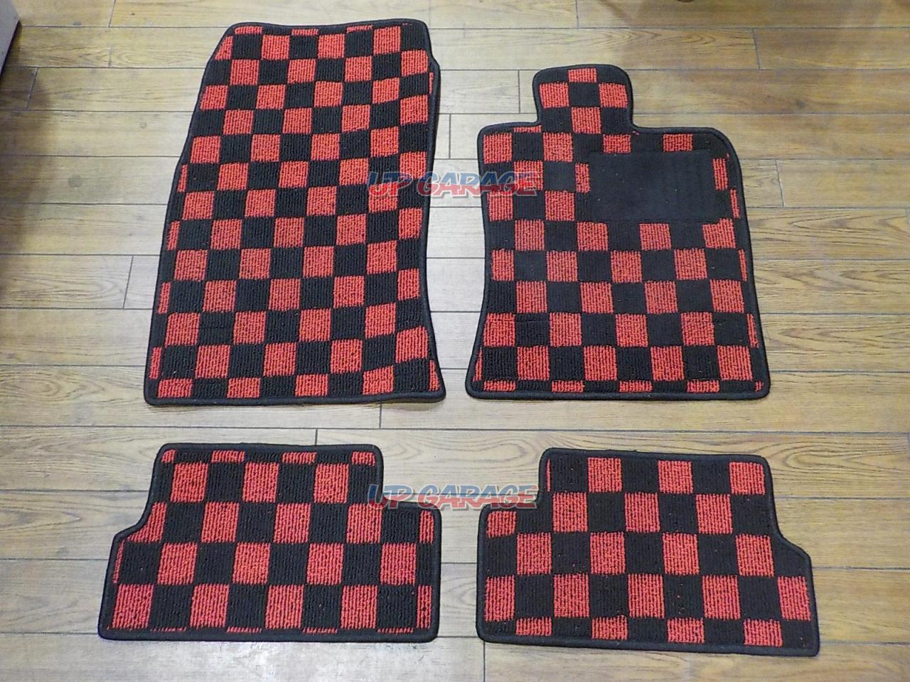 Unknown Manufacturer Floor Mat Bmw Mini Cooper R56 Red X
