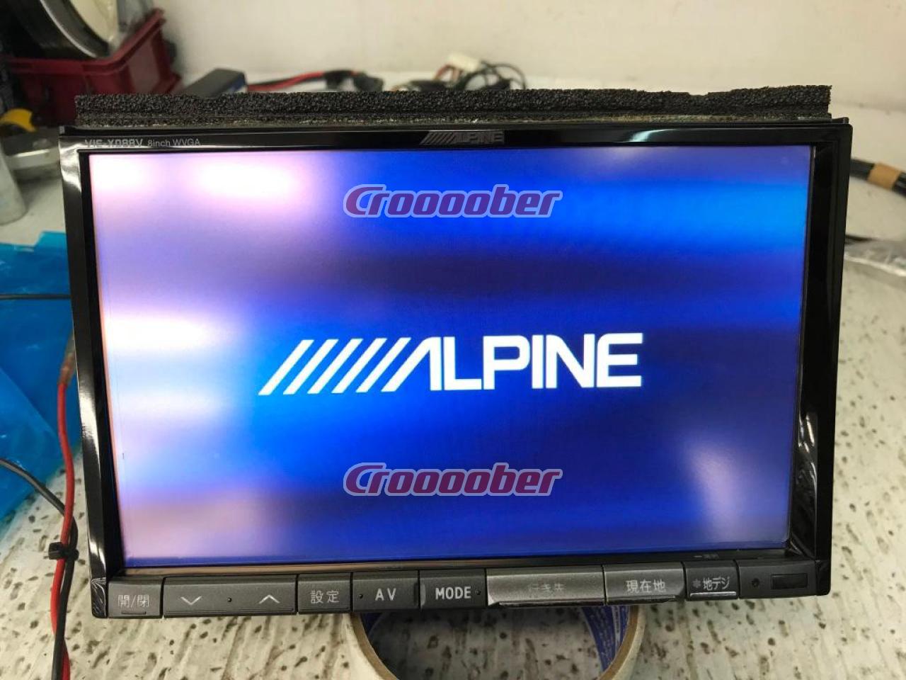 ALPINE VIE-X088V フルセグモデル 8型 | カーナビ(地デジ） HDDナビ(地 