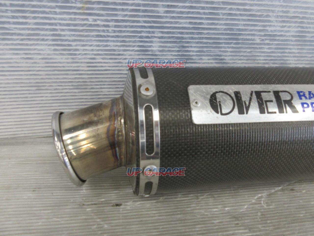 汎用 差込径60.5Φ OVER Racing カーボンサイレンサー | マフラー