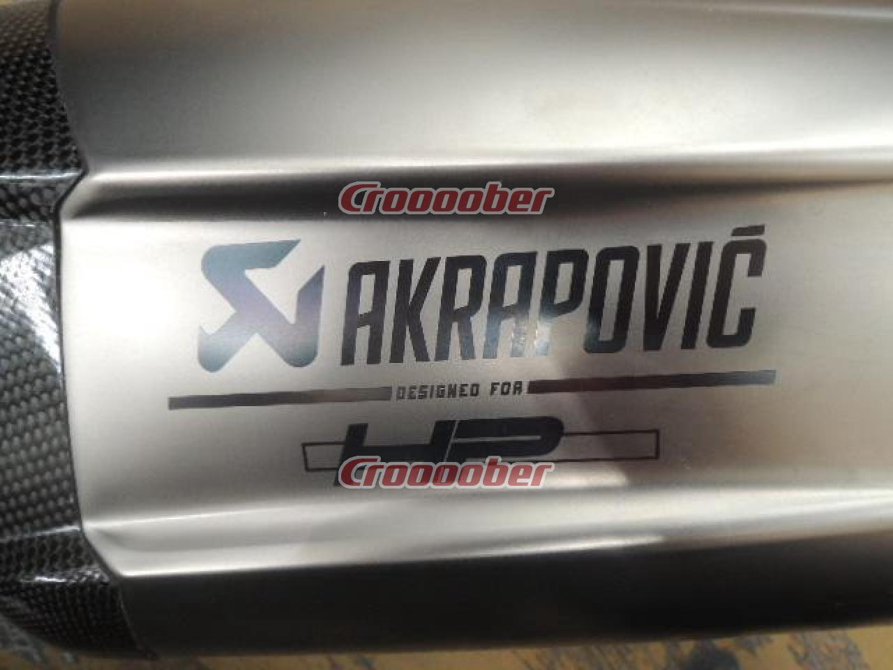 BMW S1000RR 純正オプション/AKRAPOVIC HP スリップオンサイレンサー 