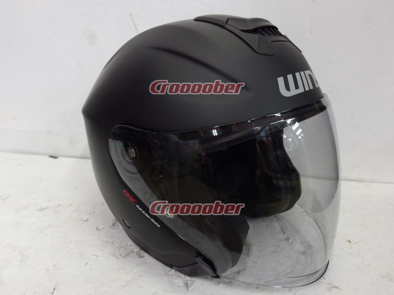 WINS G-FORCE SS ジェットヘルメット マットブラック Mサイズ 2019年製造 | ヘルメット ジェットヘルメット(二輪)パーツの通販なら  | Croooober(クルーバー)