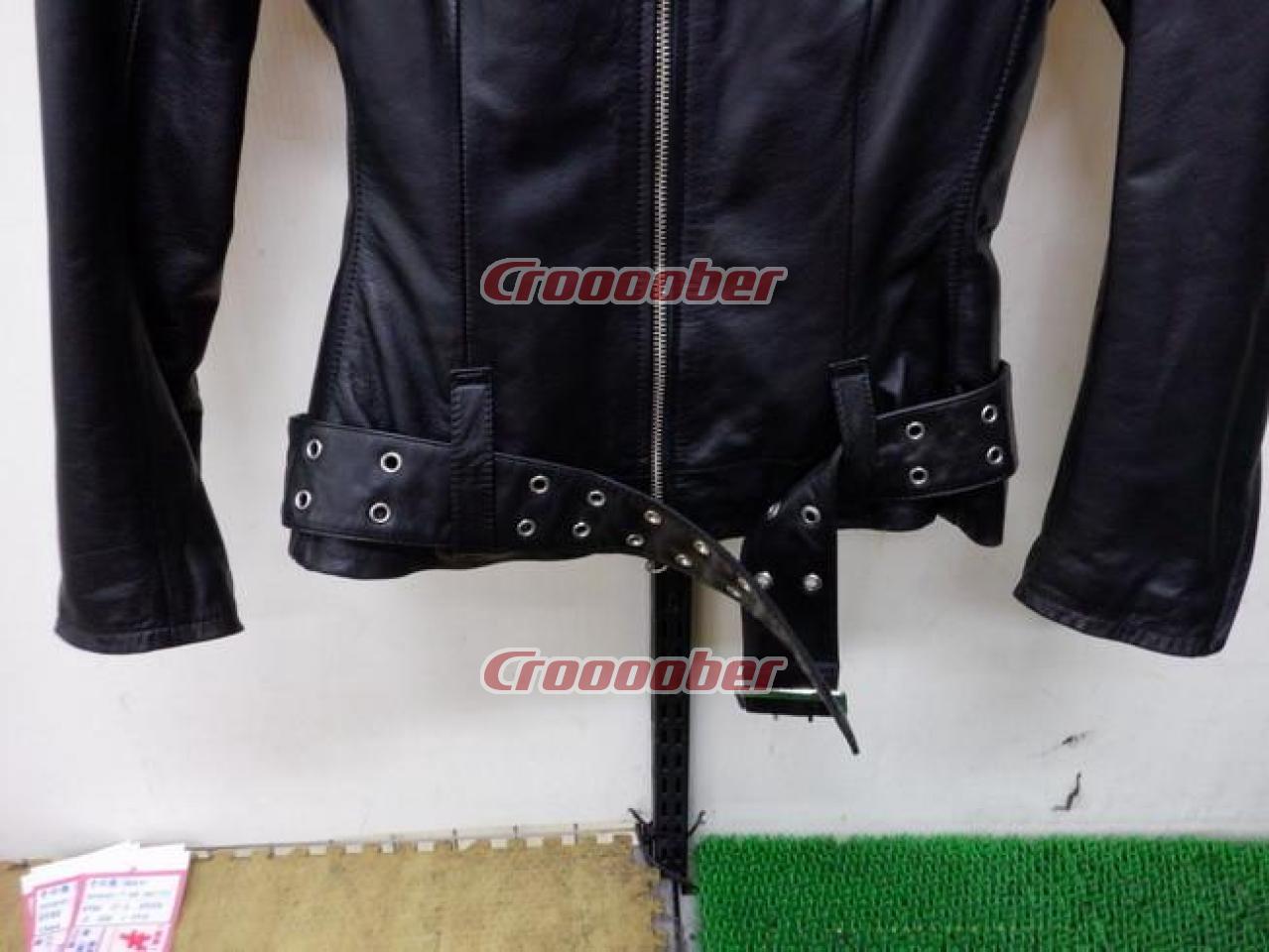 It Was Price Cut! KADOYA KS BLACK CURVY MF-Rider's2 Leather Jacket