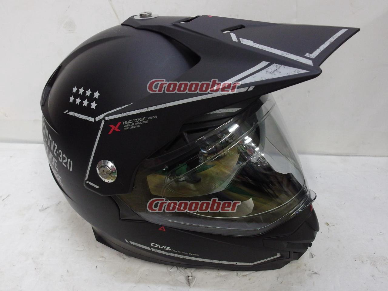 WINS X-ROAD COMBAT オフロードヘルメット マットブラック Mサイズ 