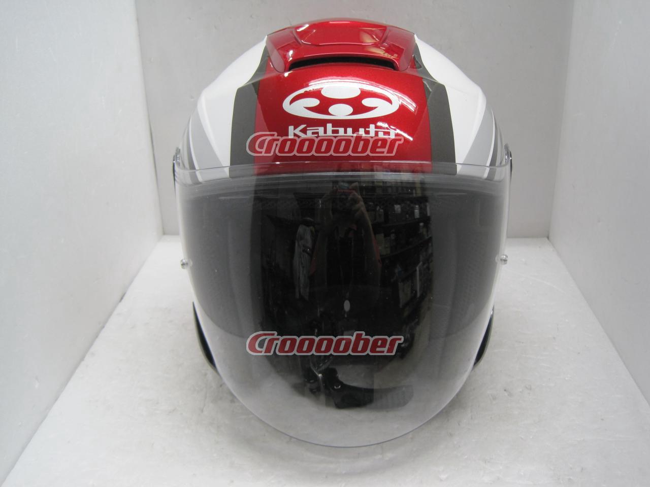 OGK Kabuto CLEGANT Open-face Helmet + ASAGI Cheek Pad Set T09138 
