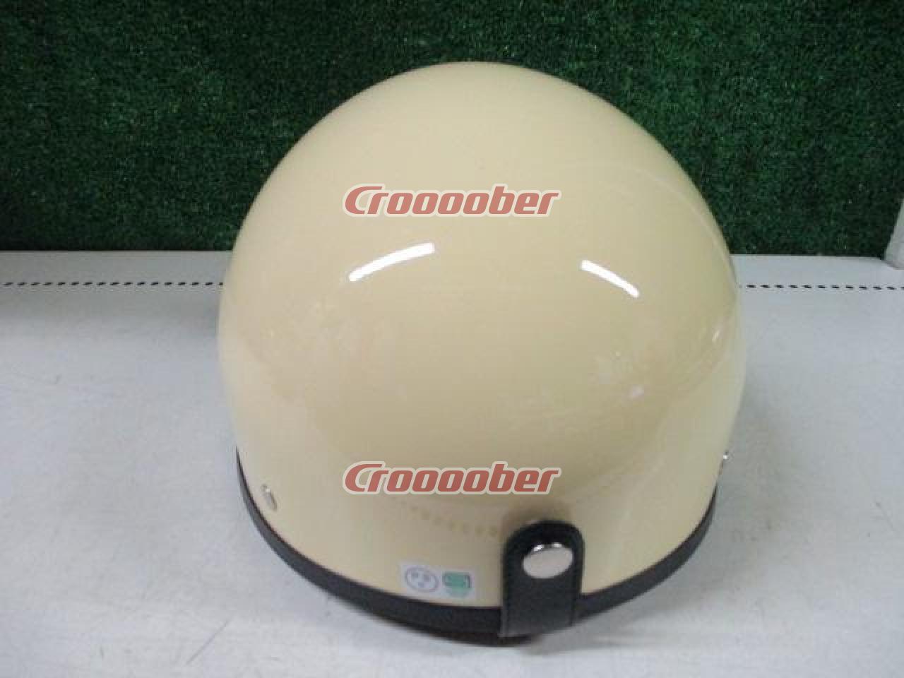 ZAWAKITA ZK-600 バイザー付きハーフジェットヘルメット FREE(57-60cm) | ヘルメット ハーフメット(二輪)パーツの通販なら  | Croooober(クルーバー)