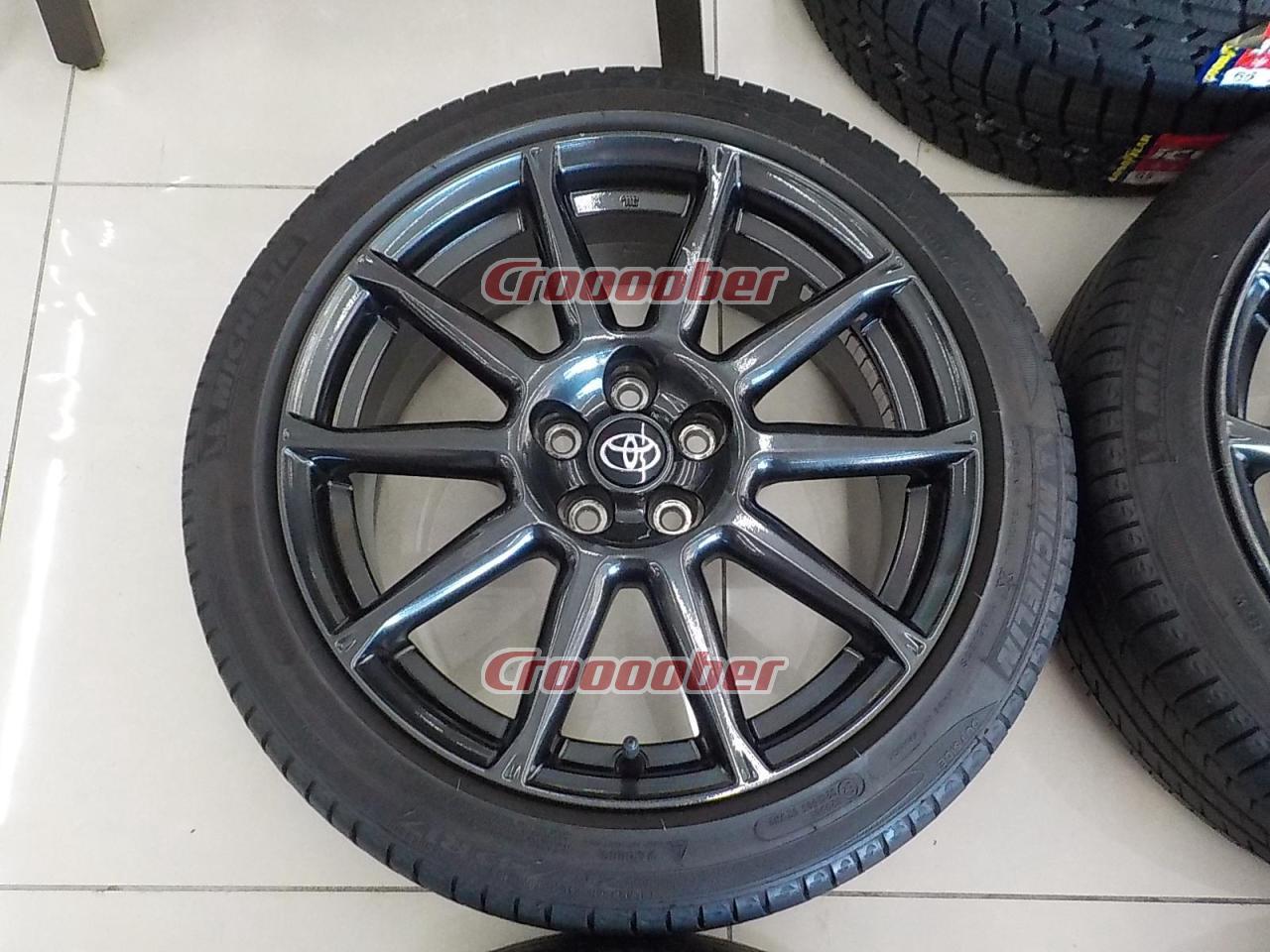 TOYOTA 86後期GT-Limited Black Package純正ホイール + MICHELIN 