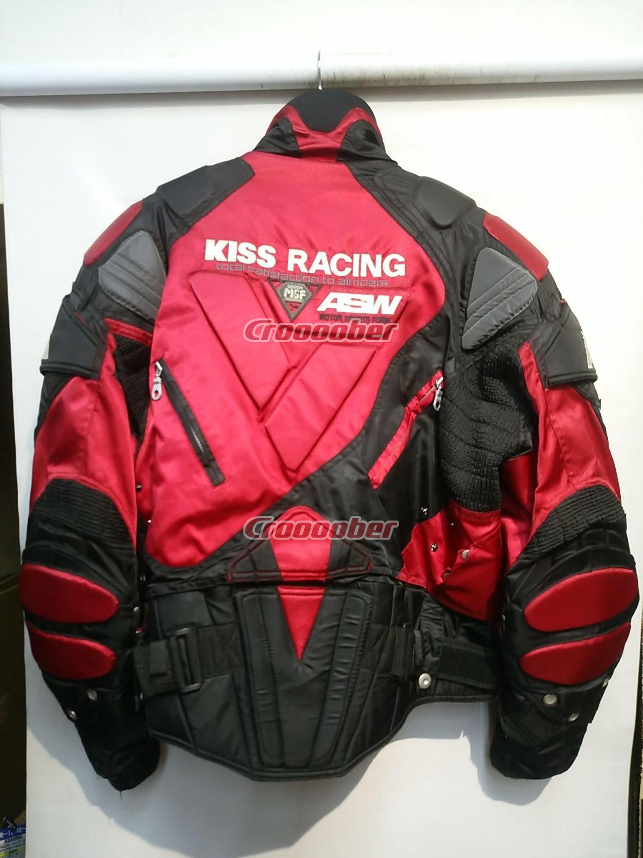 KISS-Racing(キスレーシング) ASW ライダースジャケット 【3L 
