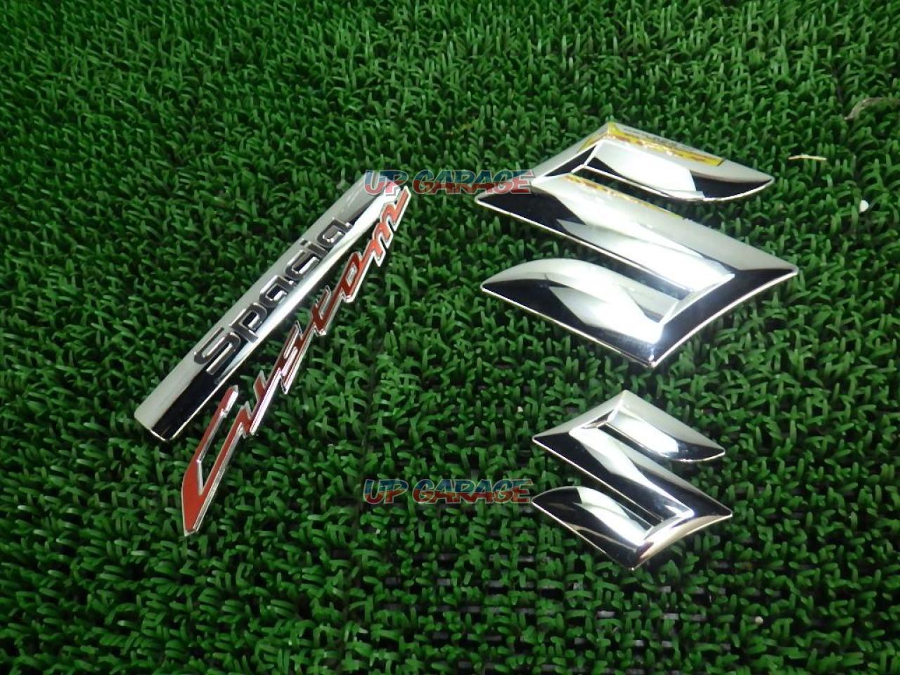 Genuine SUZUKI Spacia Custom / MK 53 S Emblem Set, Body Parts Accessories