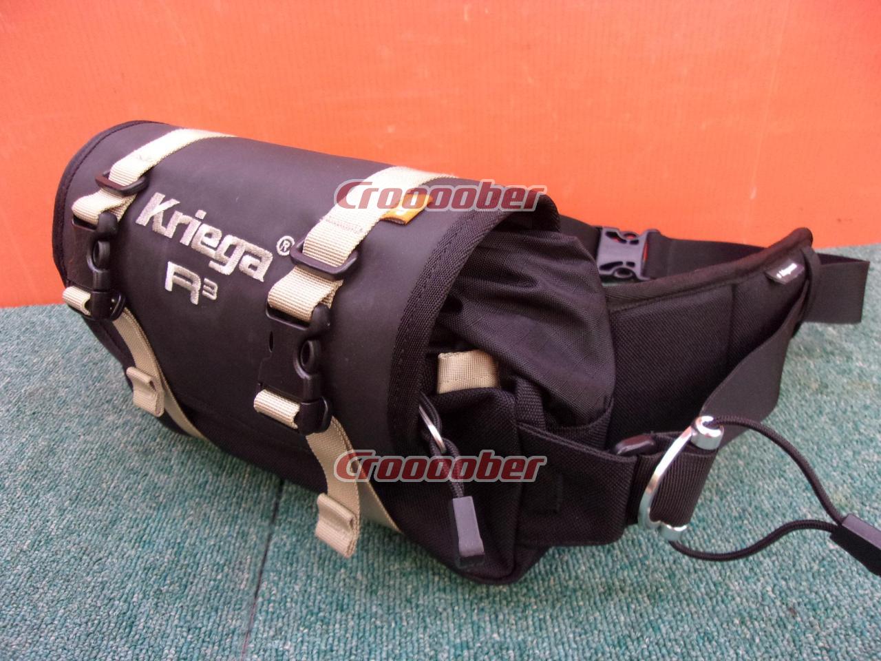 Kriega(クリーガ) R3ウエストバッグ | ツーリング用品 バッグ(二輪)パーツの通販なら | Croooober(クルーバー)