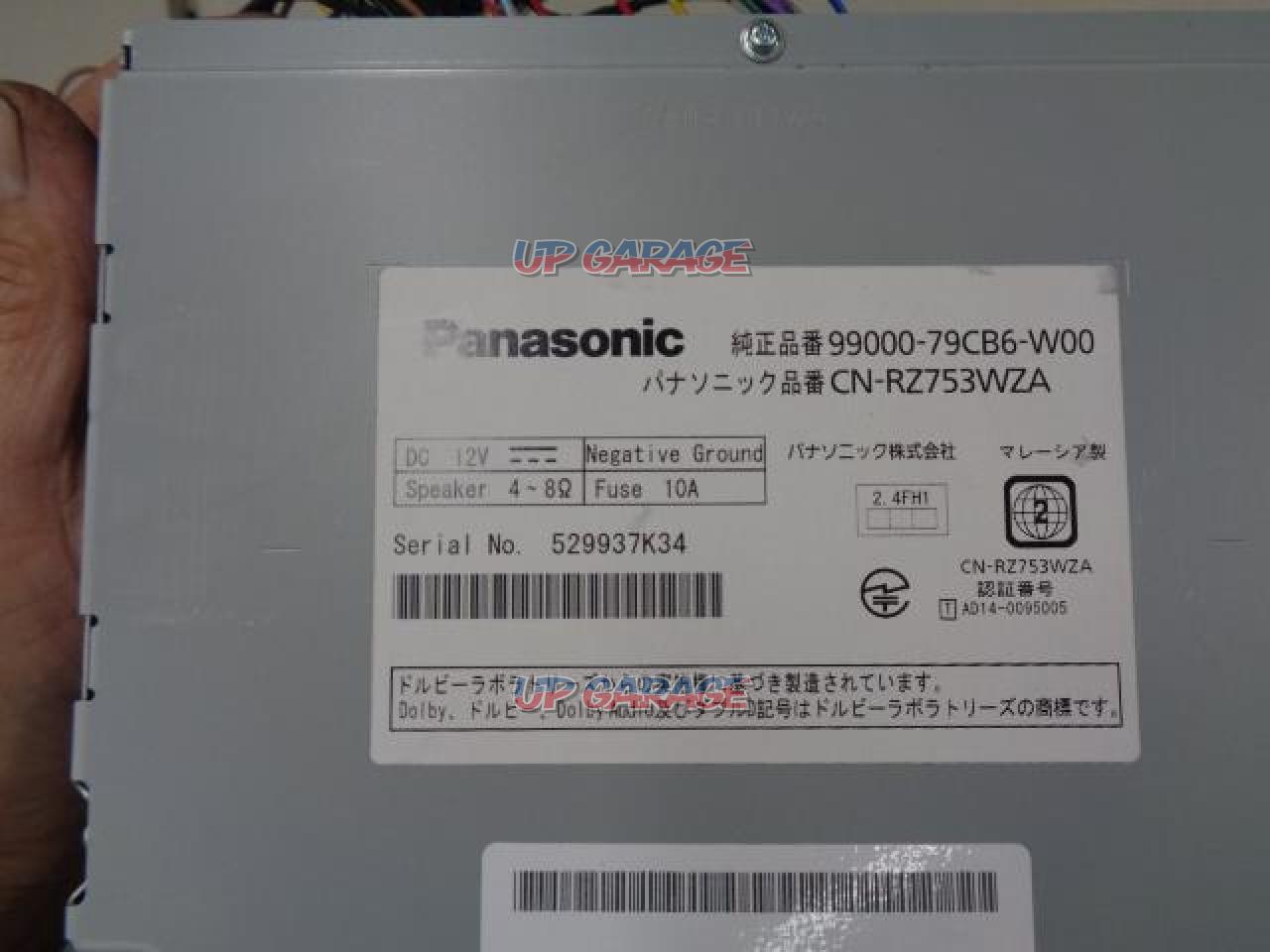 Panasonic CN-RZ753W / SUZUKI オプションナビ | カーナビ(地デジ） AV
