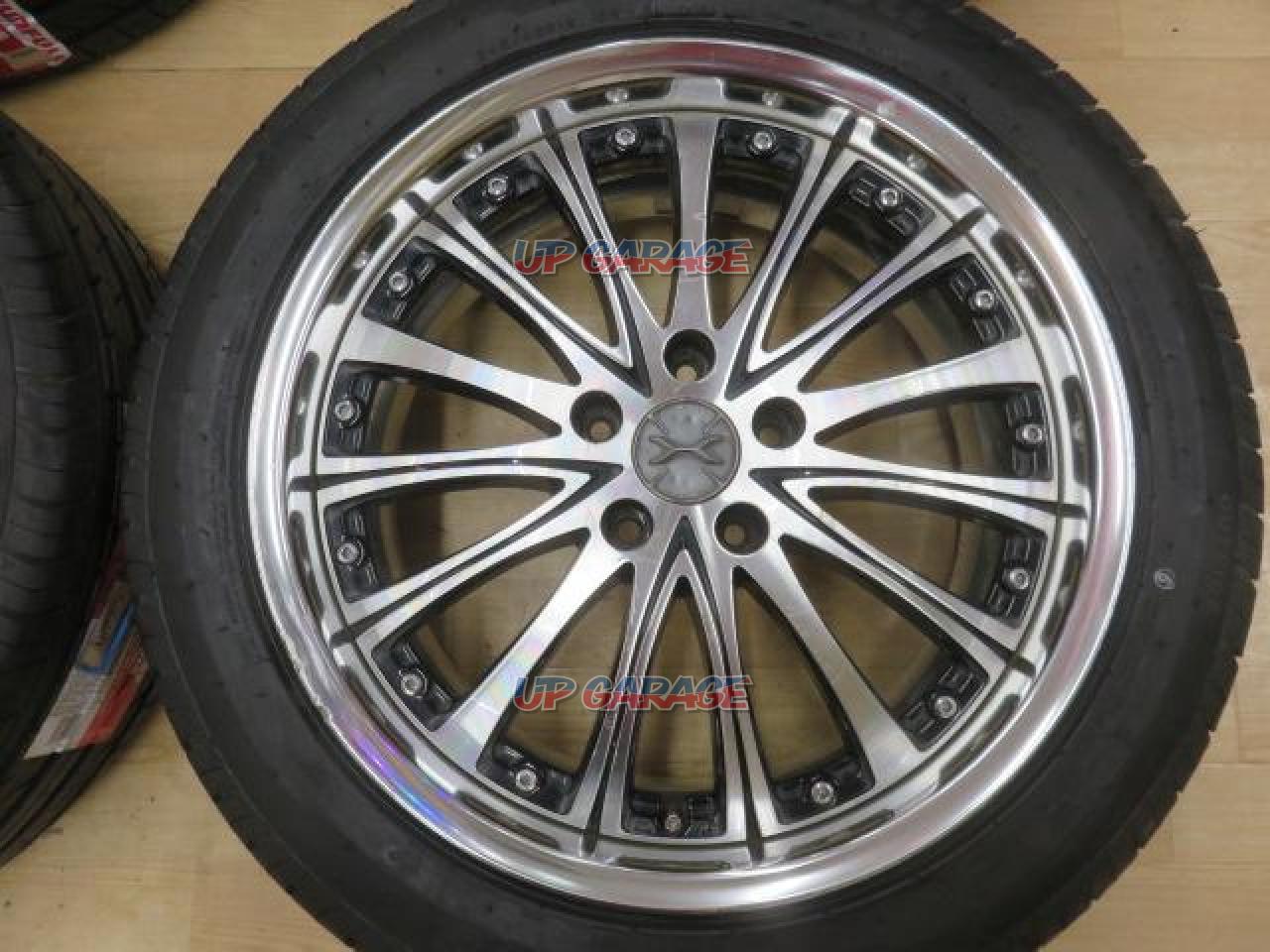 Weds Maverick 315F Black Polished SUNFULL SF 888 245 / 45R19 - 8.0 