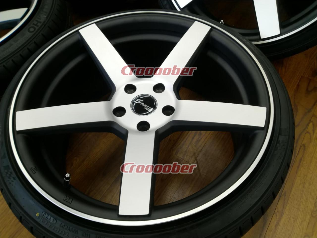 STEALTH RACING SPEC-02 + KUMHO ECSTA PS 71 - Front:8.0Jx19+35 Rear 