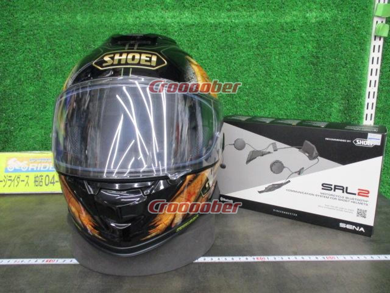 Shoei GT-AIR2 DEVIATION Helmet L Size + SENA SRL2 Income Set
