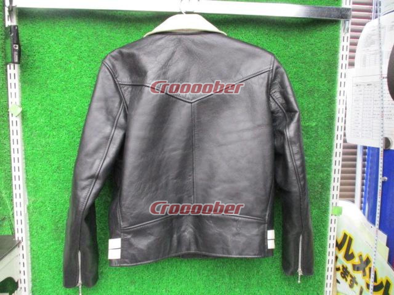 Price Cut! COOL SCAT Double Leather Jacket Unknown Size L Position 