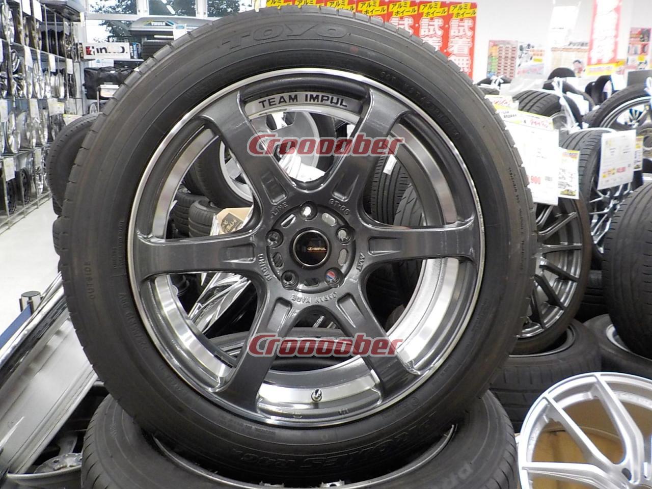 Free Try-on IMPUL GT-06 + TOYO PROXES R46A T32 X-TRAIL !! Wheel 