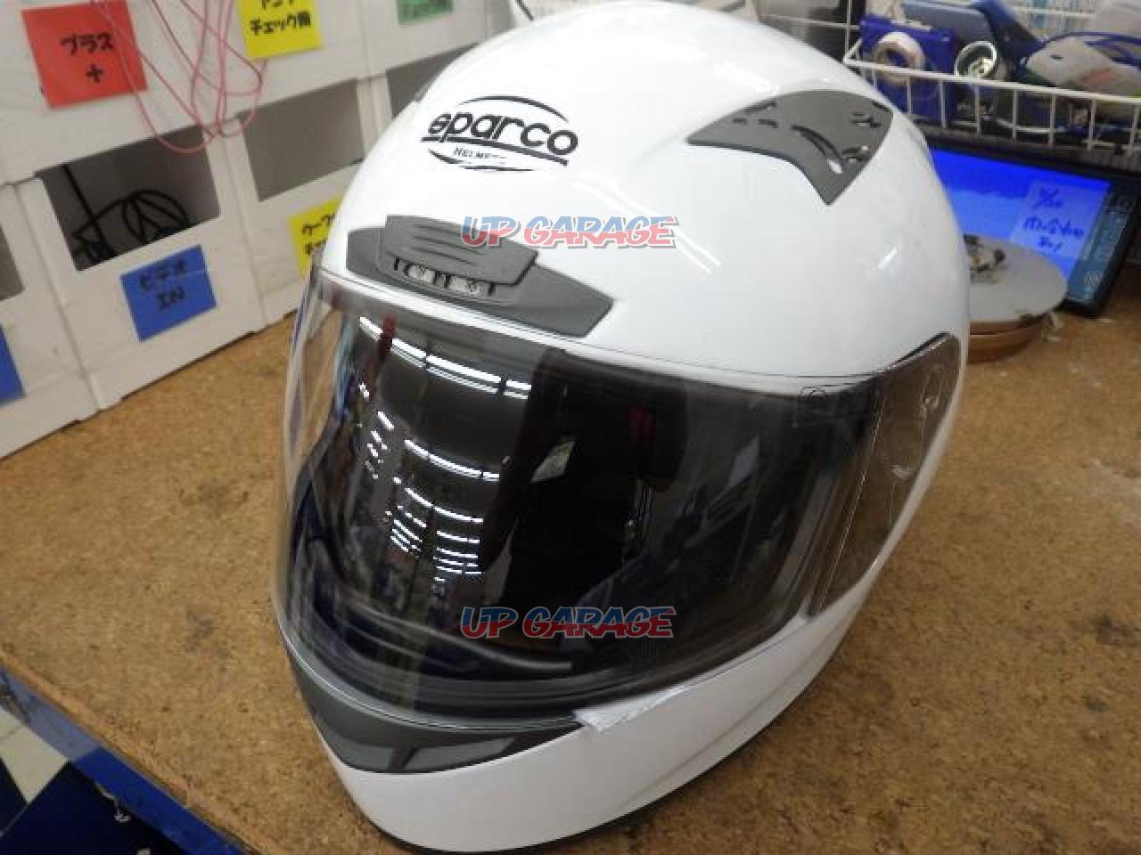 4輪用】SPARCO(スパルコ) レーシングヘルメット Club X1 ホワイト
