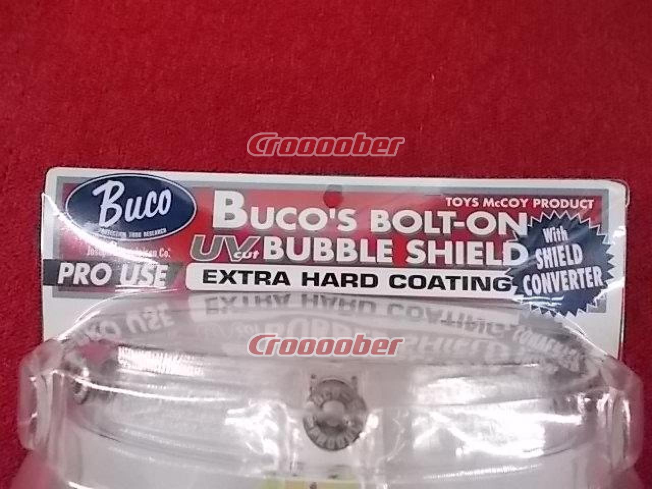 BUCO Buko Bolt-on UV Cut Bubble Shield 11000 Yen Excluding Tax 