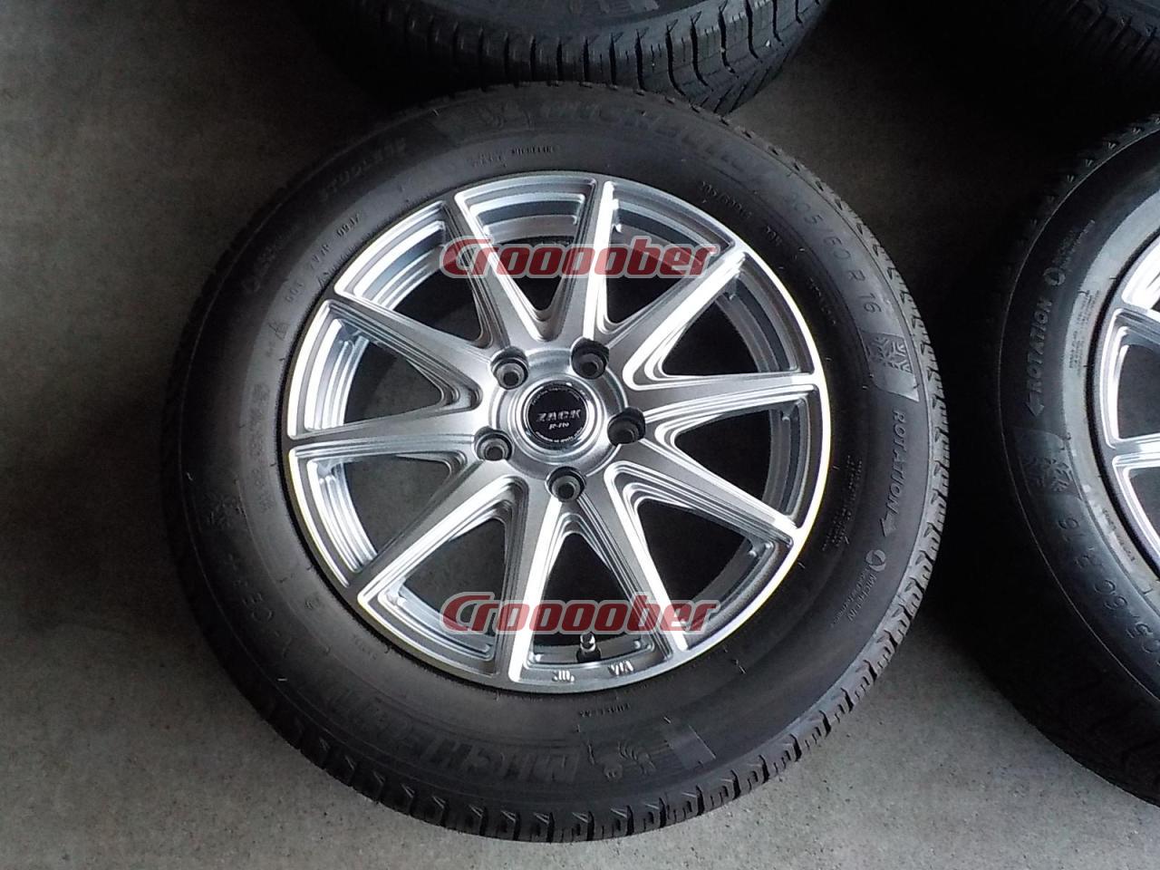 Zack JP-710 + Michelin X-ICE 3+ - 6.5Jx16+53114.3-5H for Sale 