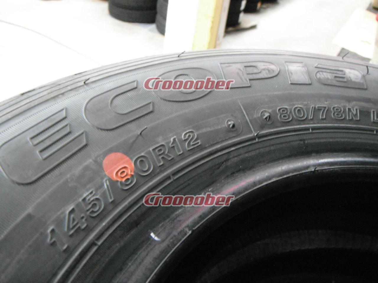 BRIDGESTONE ECOPIA R680 145/80R12 80/78N LT | タイヤ 12インチタイヤパーツの通販なら |  Croooober(クルーバー)