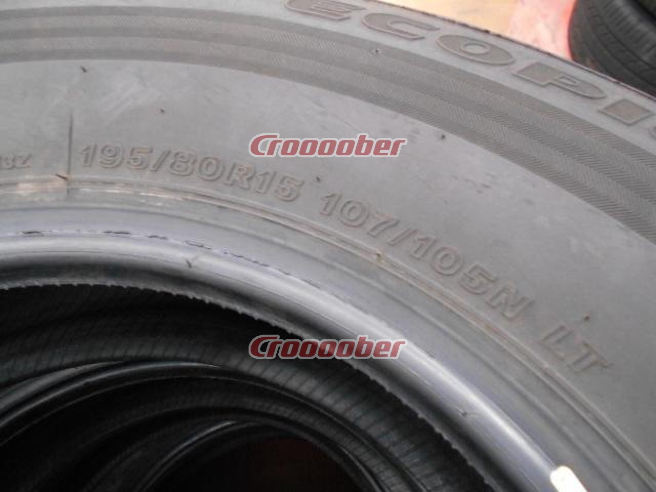 BRIDGESTONE ECOPIa RD613 195 / 80R15 | 15 Inch Tire | Croooober