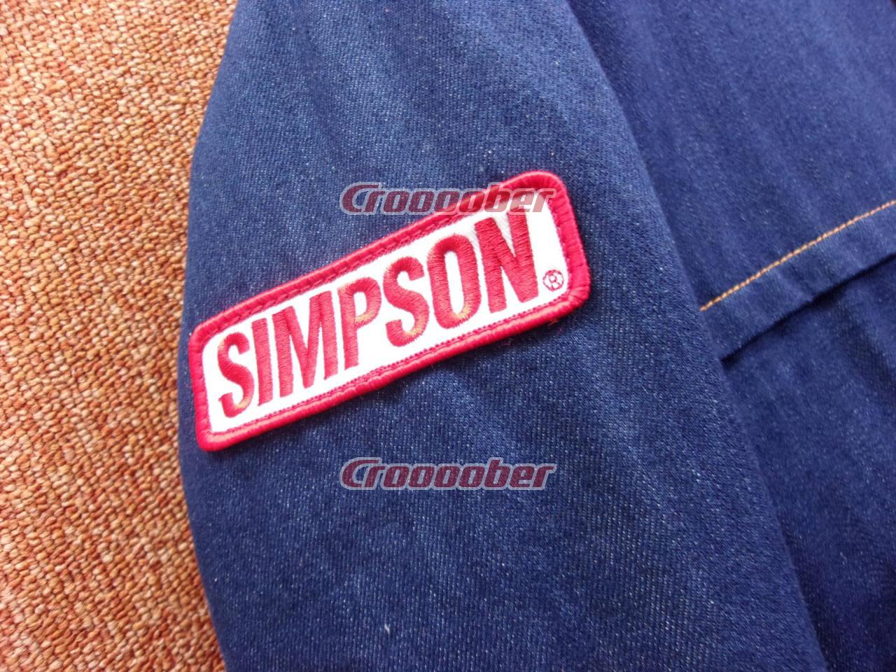 サイズ:L SIMPSON(シンプソン) デニムジャケット ウインタージャケット 