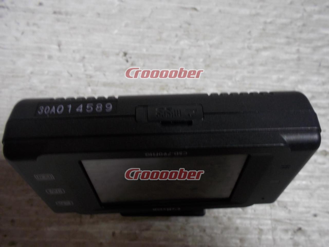CELLSTAR CSD-790FHG + CSD-CM01 | Drive Recorder | Croooober