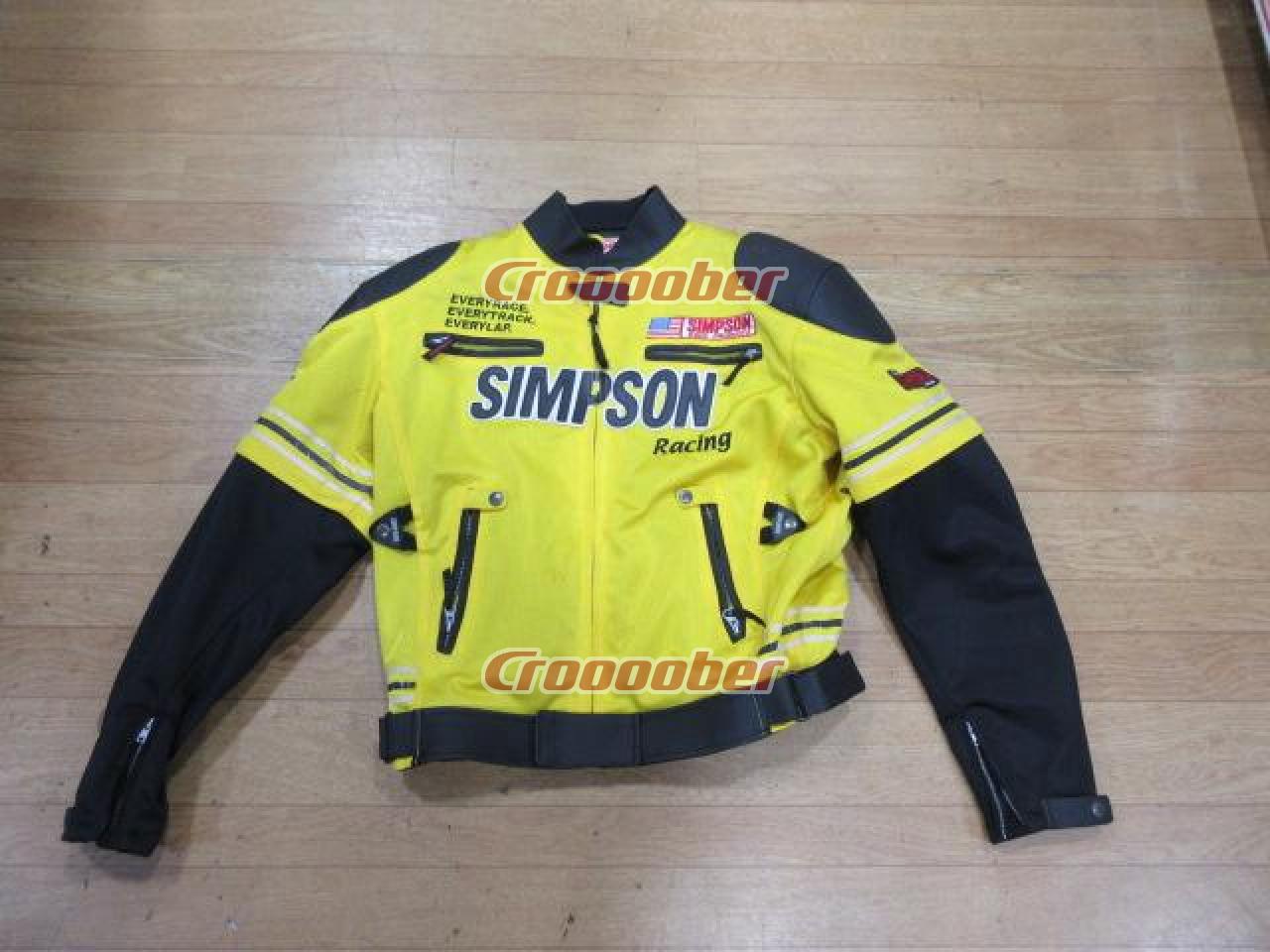 SIMPSON(シンプソン) RACING メッシュジャケット Lサイズ | ウエア