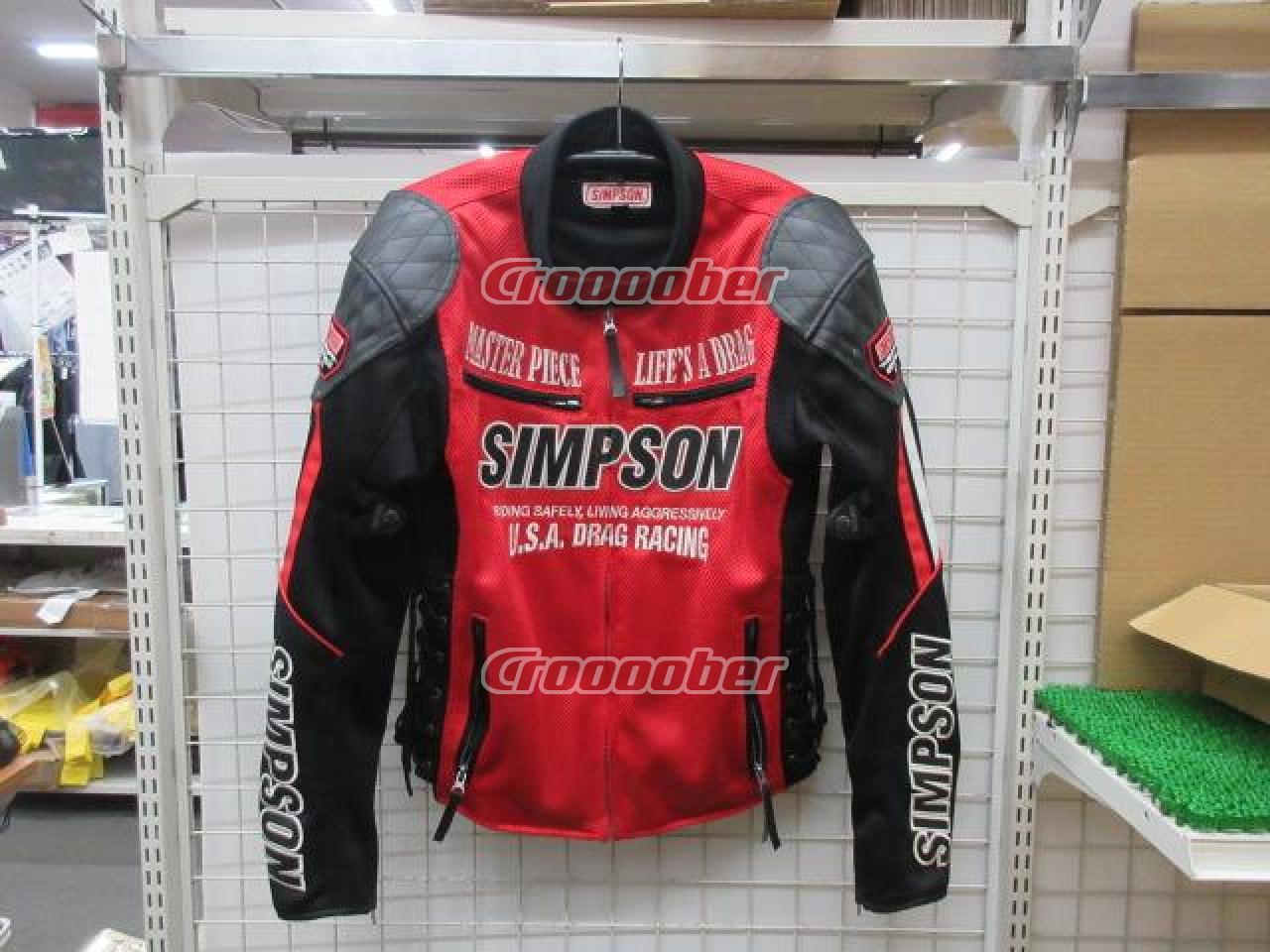 SIMPSON(シンプソン) メッシュジャケット LWサイズ(L丈ワイドサイズ