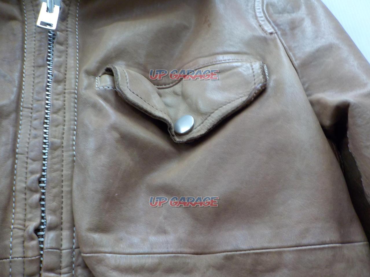 Size: Unknown Ray BEAMS Leather Jacket Spring / Autumn | Leather