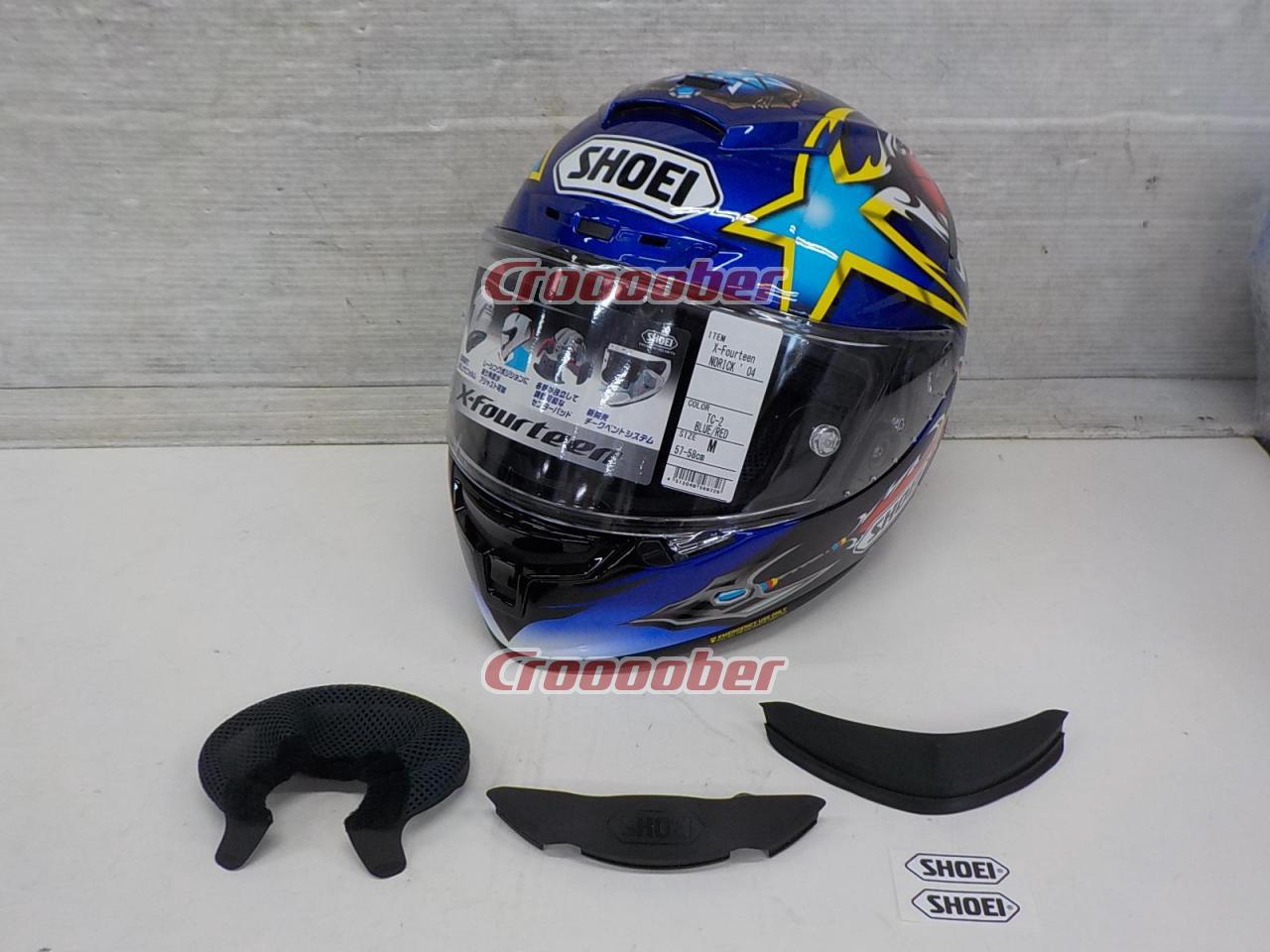 Shoei Full-face Helmet X-Fourteen NORICK'04 Size: M 57-58
