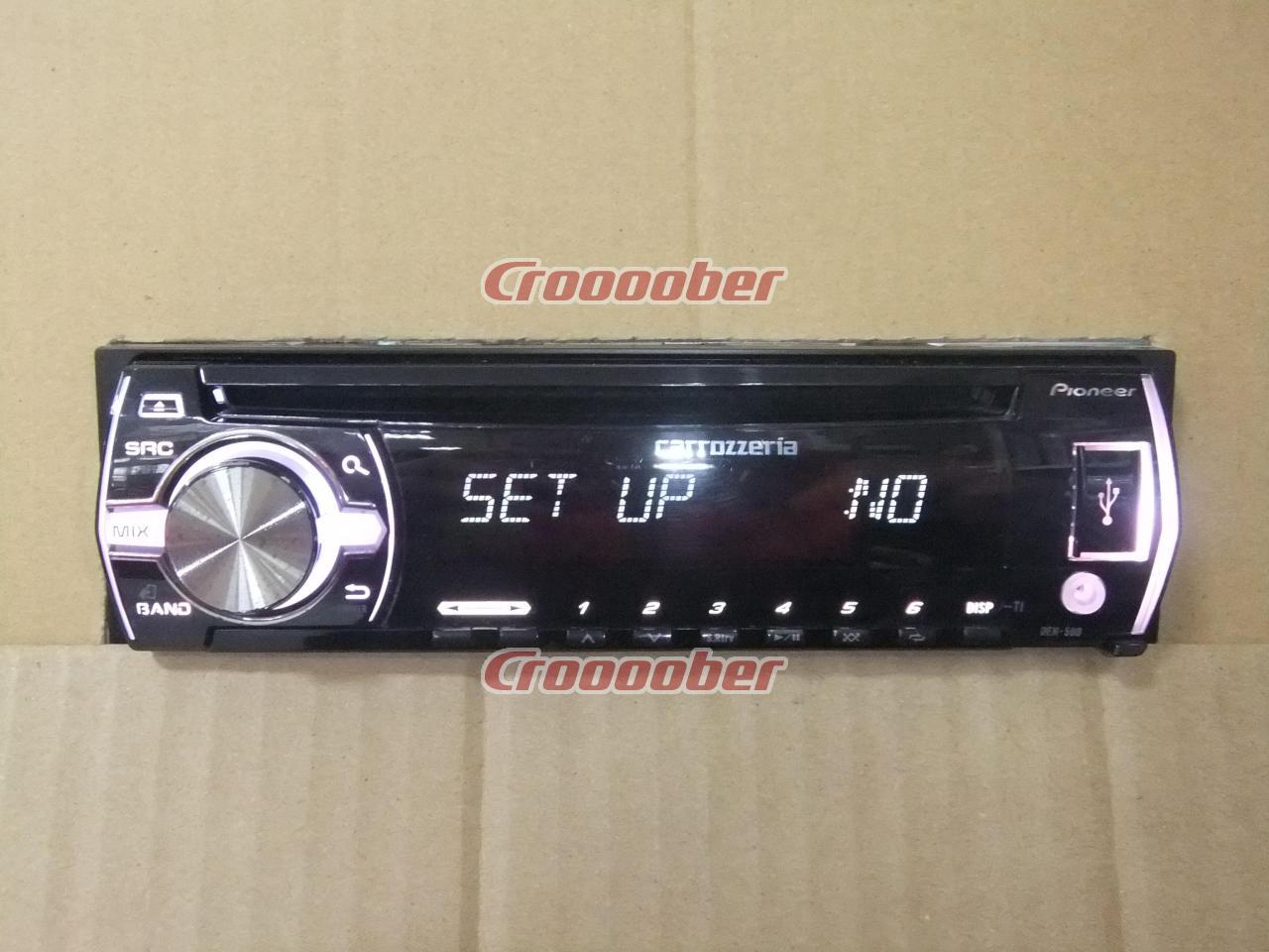 美品 carrozzeria DEH-580 CD USB AUX ラジオ - カーオーディオ