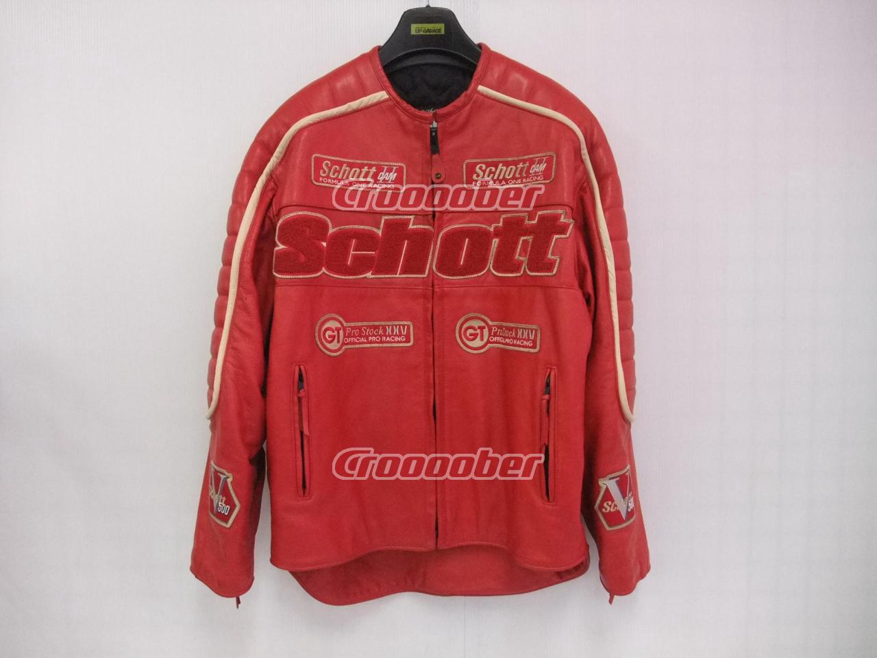 Schott(ショット) RACER6 レーシングライダースジャケット サイズ:XL