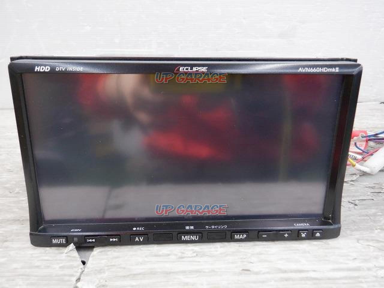 イクリプスAVN660HD フルセグナビ ECLIPSE AVN660HD mkⅡ【2010年 