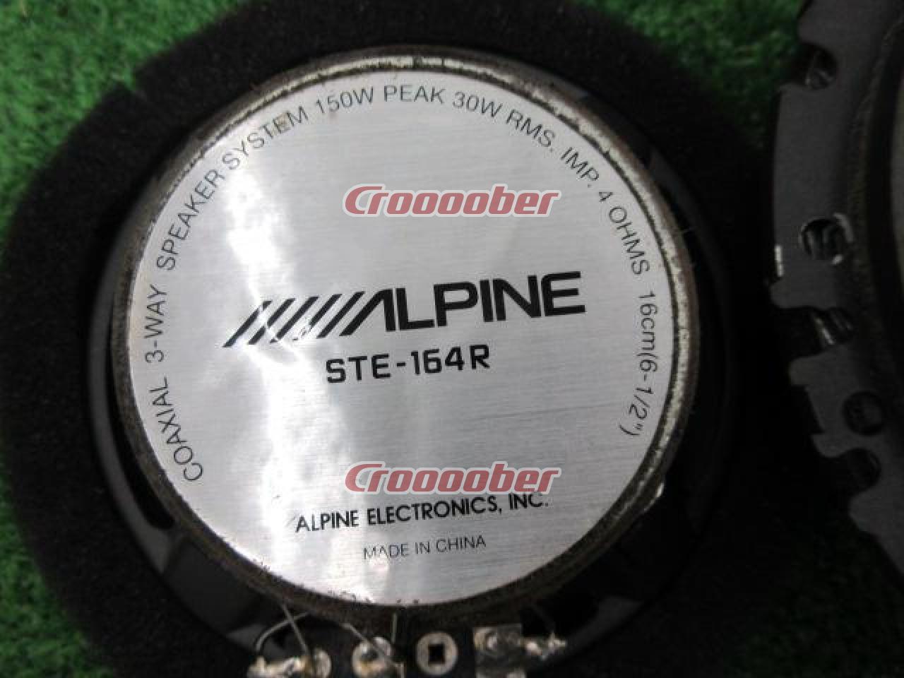 960円 超高品質で人気の 本日値下ALPINE アルパイン コアキシャル16cmスピーカーSTE-164R