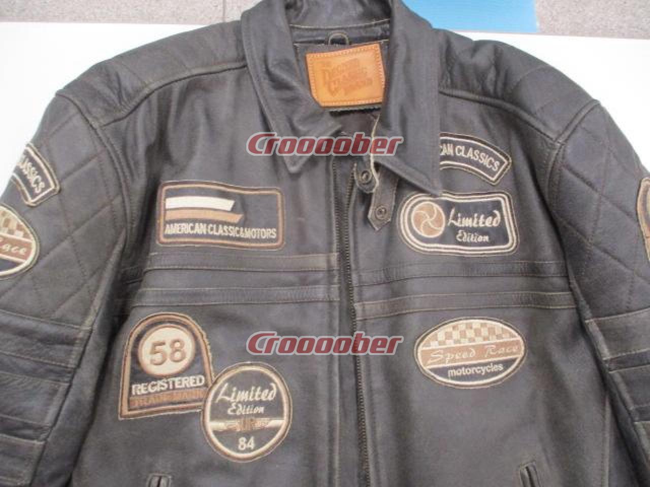 Degner classic brand leather jacket