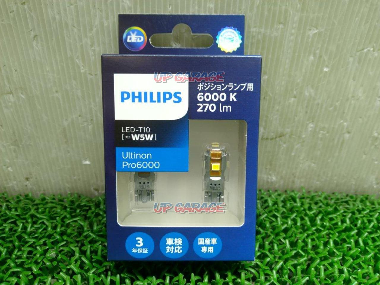 PHILIPS Ultinon Pro6000 LED Bulb For Position Lamp, LED Bulbs