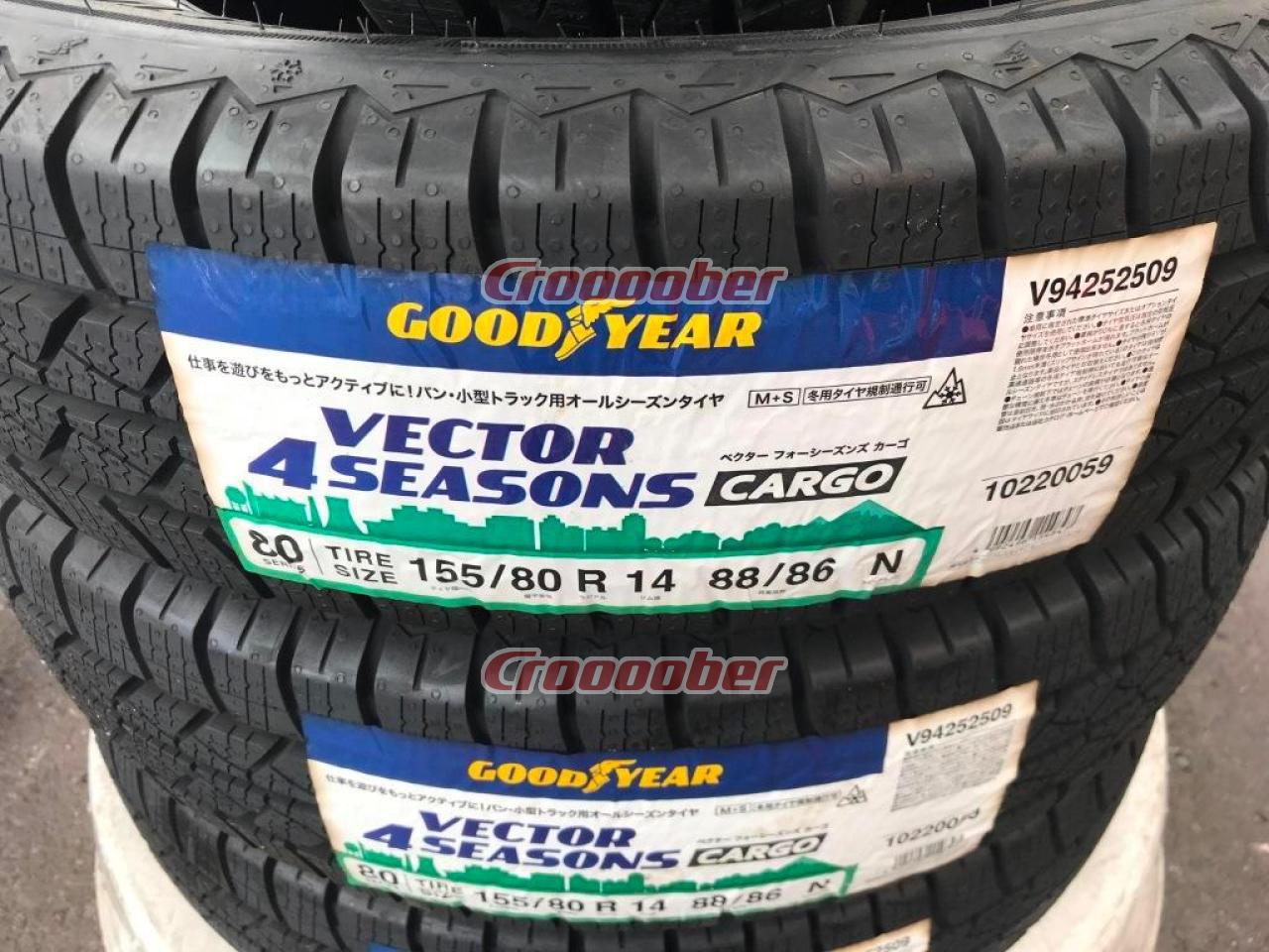 GOODYEAR VECTOR 4SEASONS CARGO 4/4 | 14 Inch Tire | Croooober