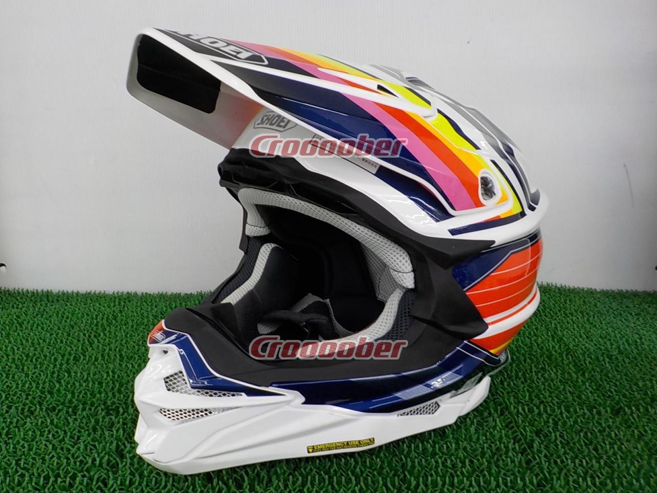Size: L Shoei VFX-WR Double Are Pinnacle / Off-road Helmet