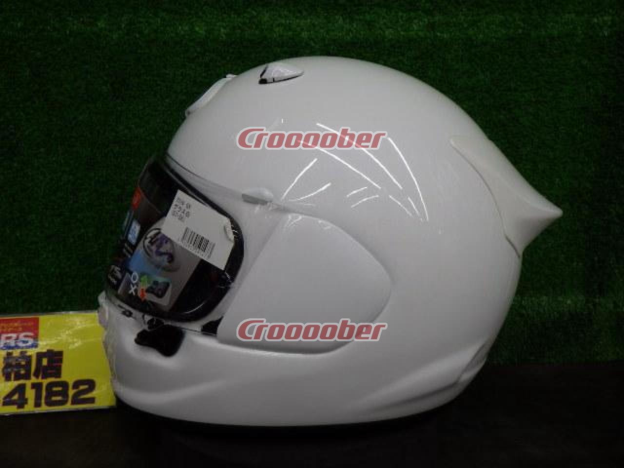 Price Cut! Arai Astro-GX Glass White Full-face Helmet Size 57.58 M