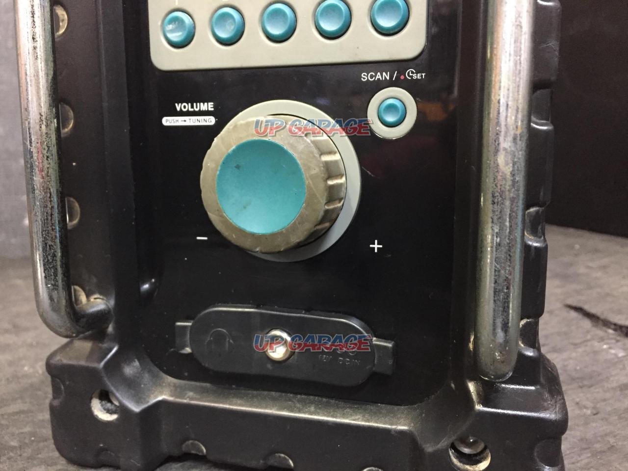 マキタ 充電式ラジオ MR100アンテナACアダプター付き