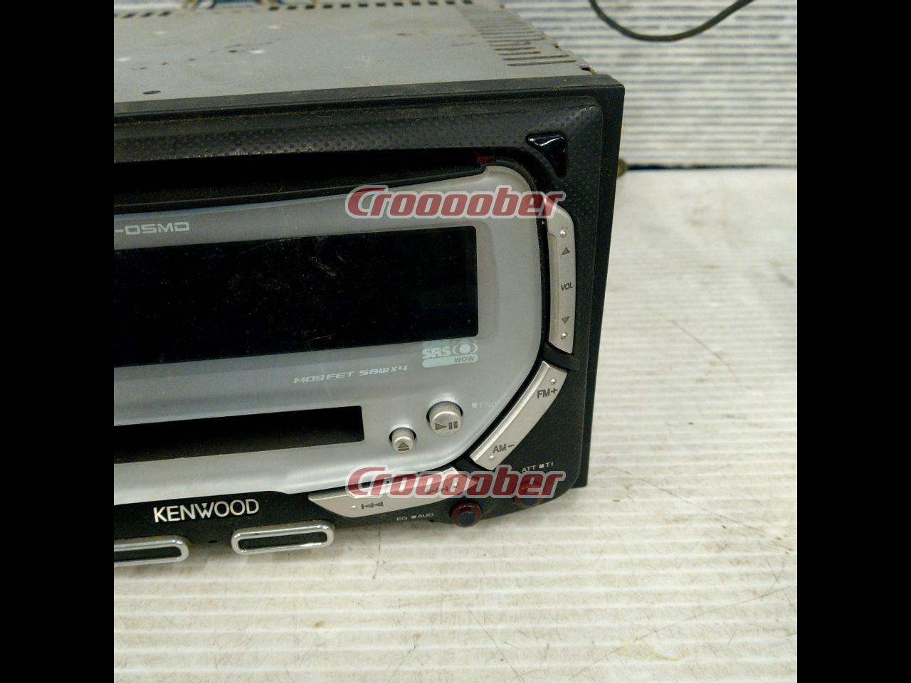 KENWOOD DPX-05MDB MD/CDレシーバー | ヘッドユニット MDチューナー