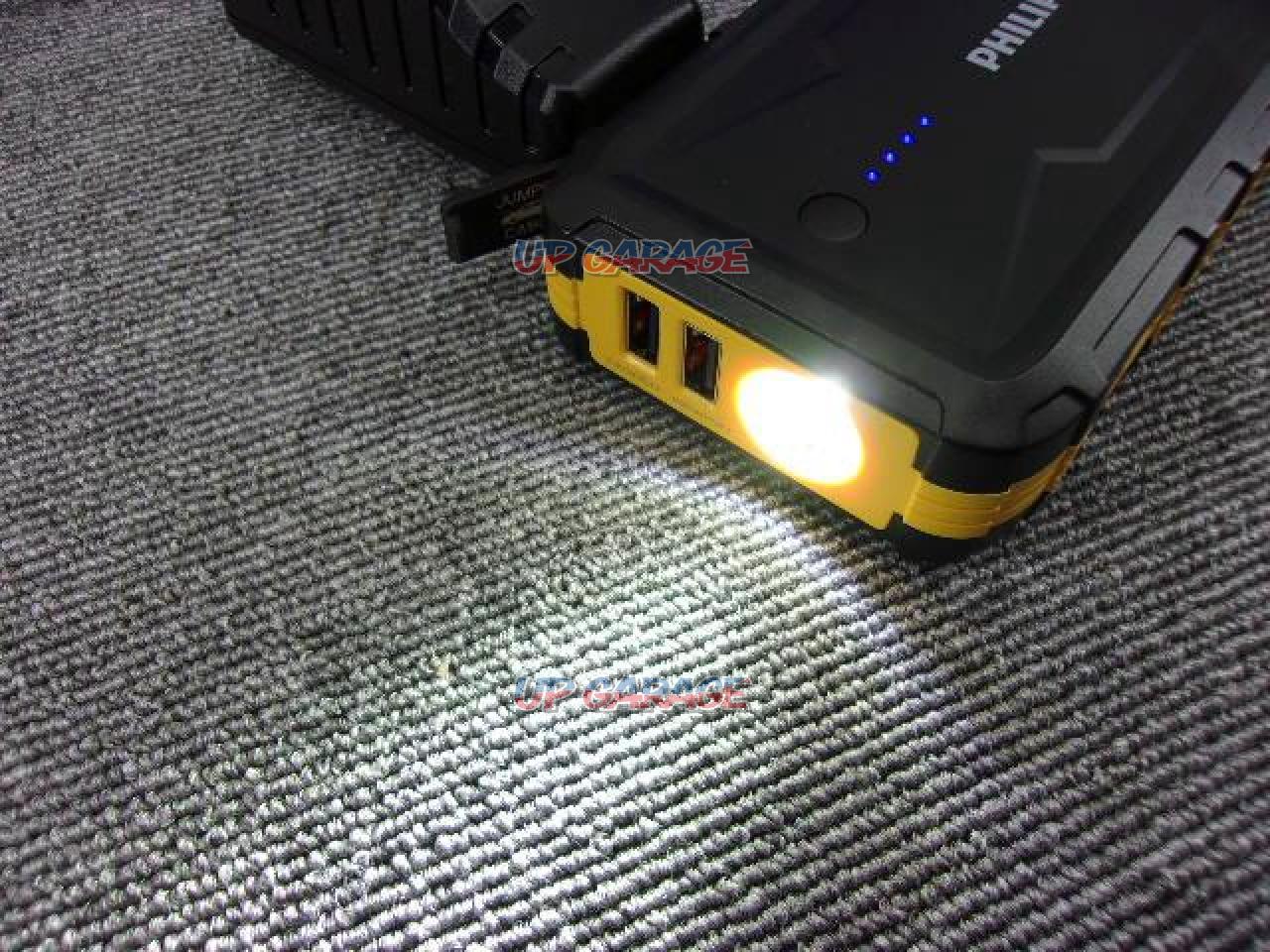 PHILIPS フィリップス ジャンプスターター 12000mAh大容量 ピーク電流 