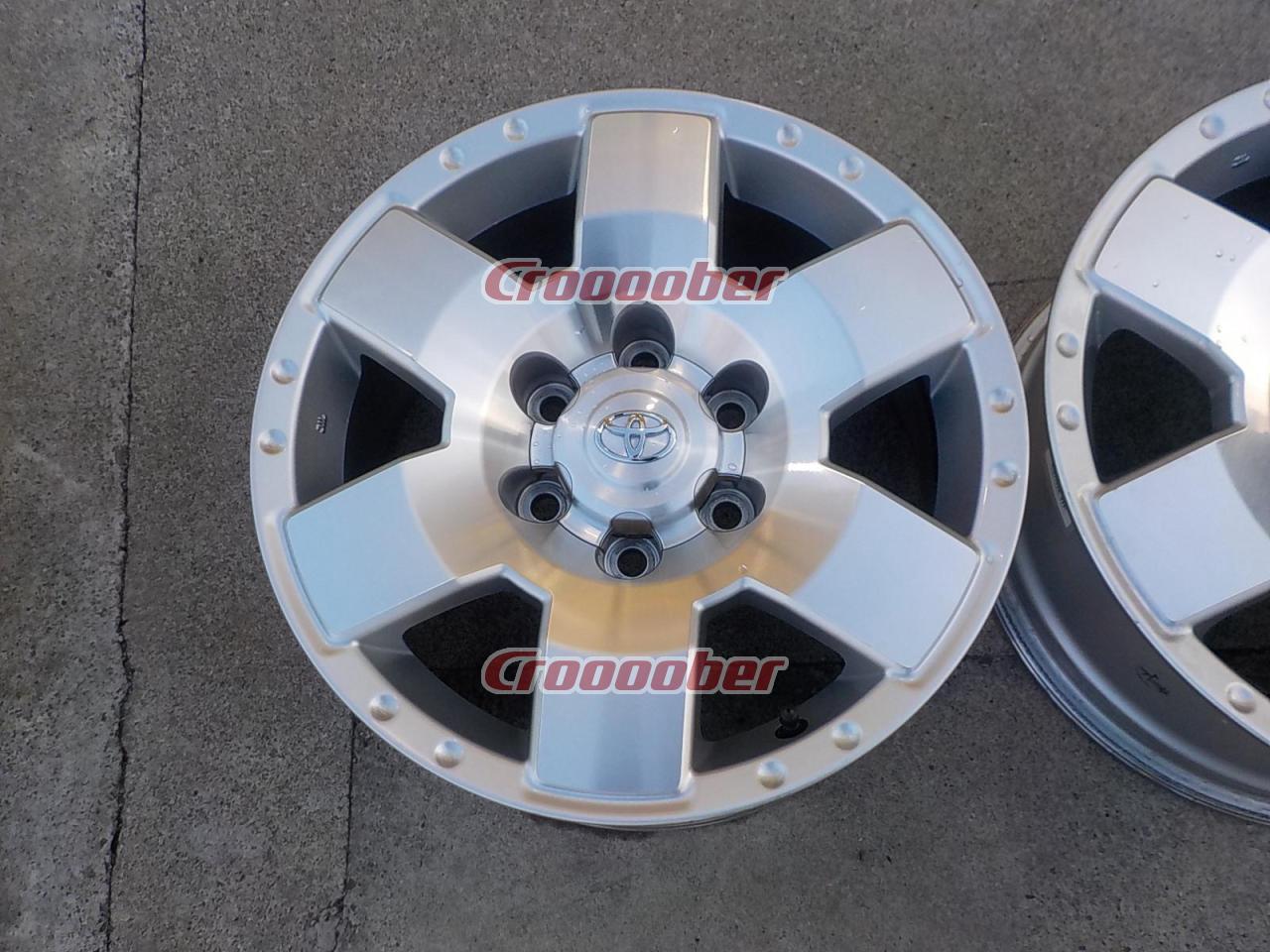 TOYOTA FJ Cruiser US Specification Genuine Wheel - 7.5Jx17+15139.7 