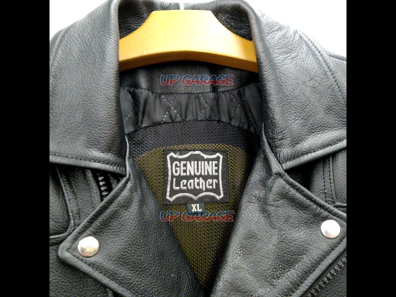 サイズXL】GENUINE Leather ライダースジャケット | ウエア レザー