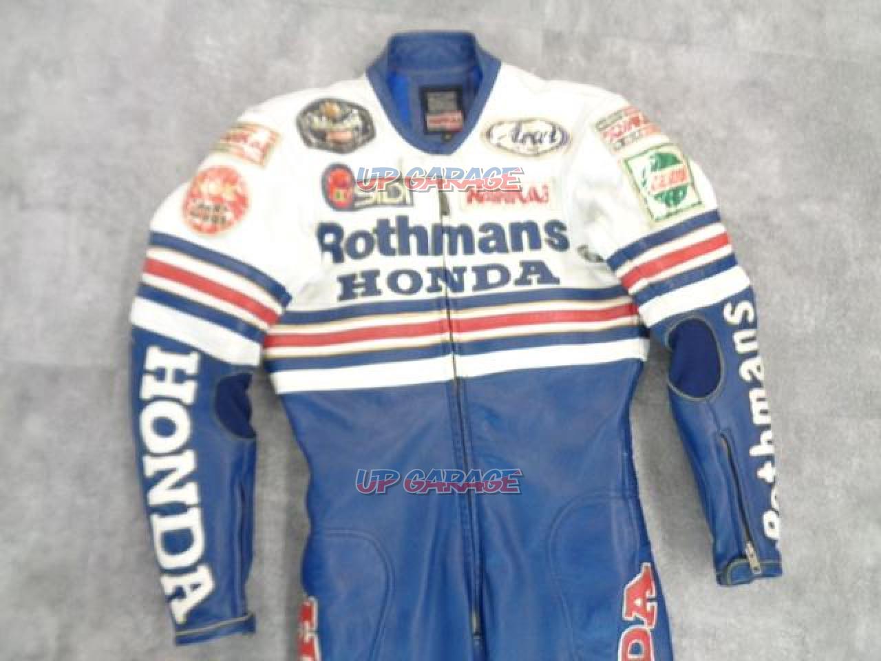 NANKAI ロスマンズ Rothmans HONDA レーシングスーツ Mサイズ 革ツナギ 