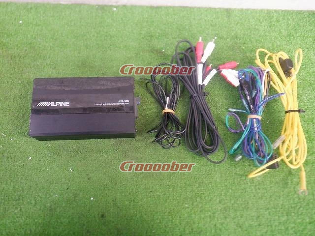 ALPINE KTP-600 4ch Digital Power Amplifier | Amplifier | Croooober