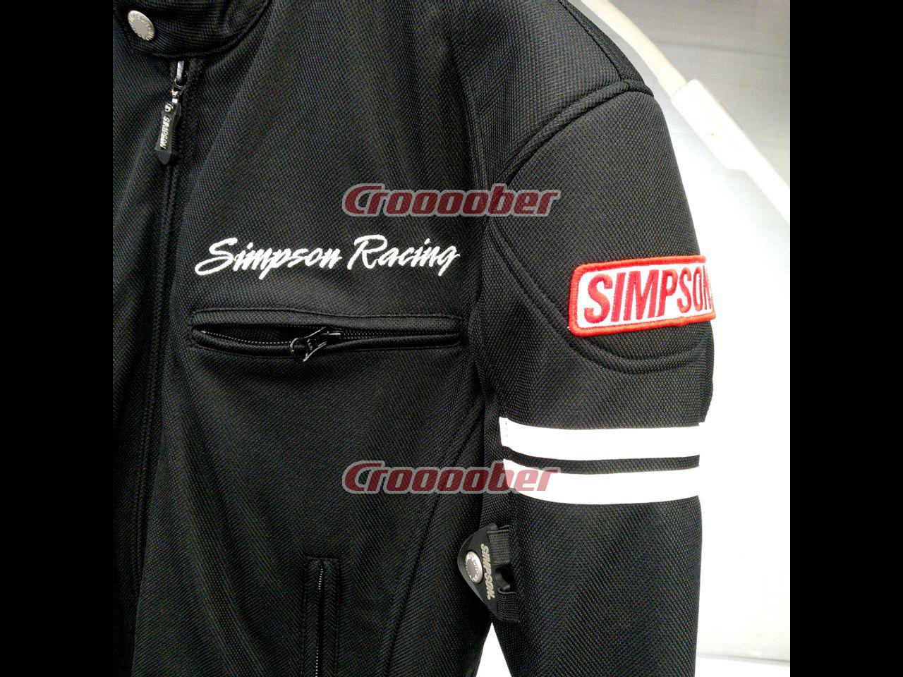 サイズ:M】SIMPSON メッシュジャケット SJ-6118 | ウエア ジャケット 
