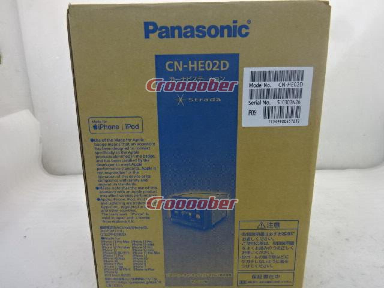 Unused Panasonic CN-HE02D | Memory Navigation(digital) | Croooober