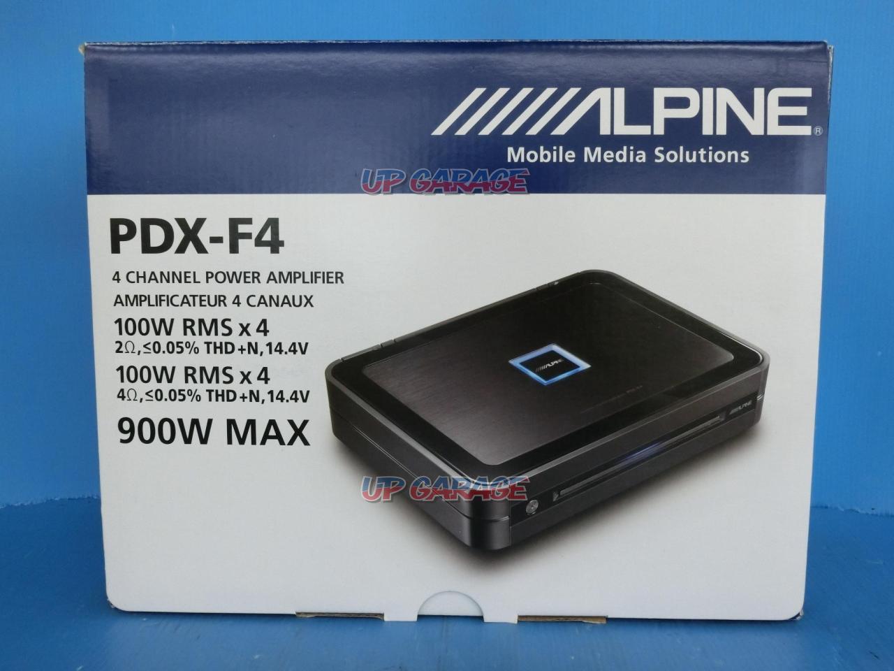 ALPINE PDX-F4 100W×4chデジタルパワーアンプ | アンプ アンプパーツの